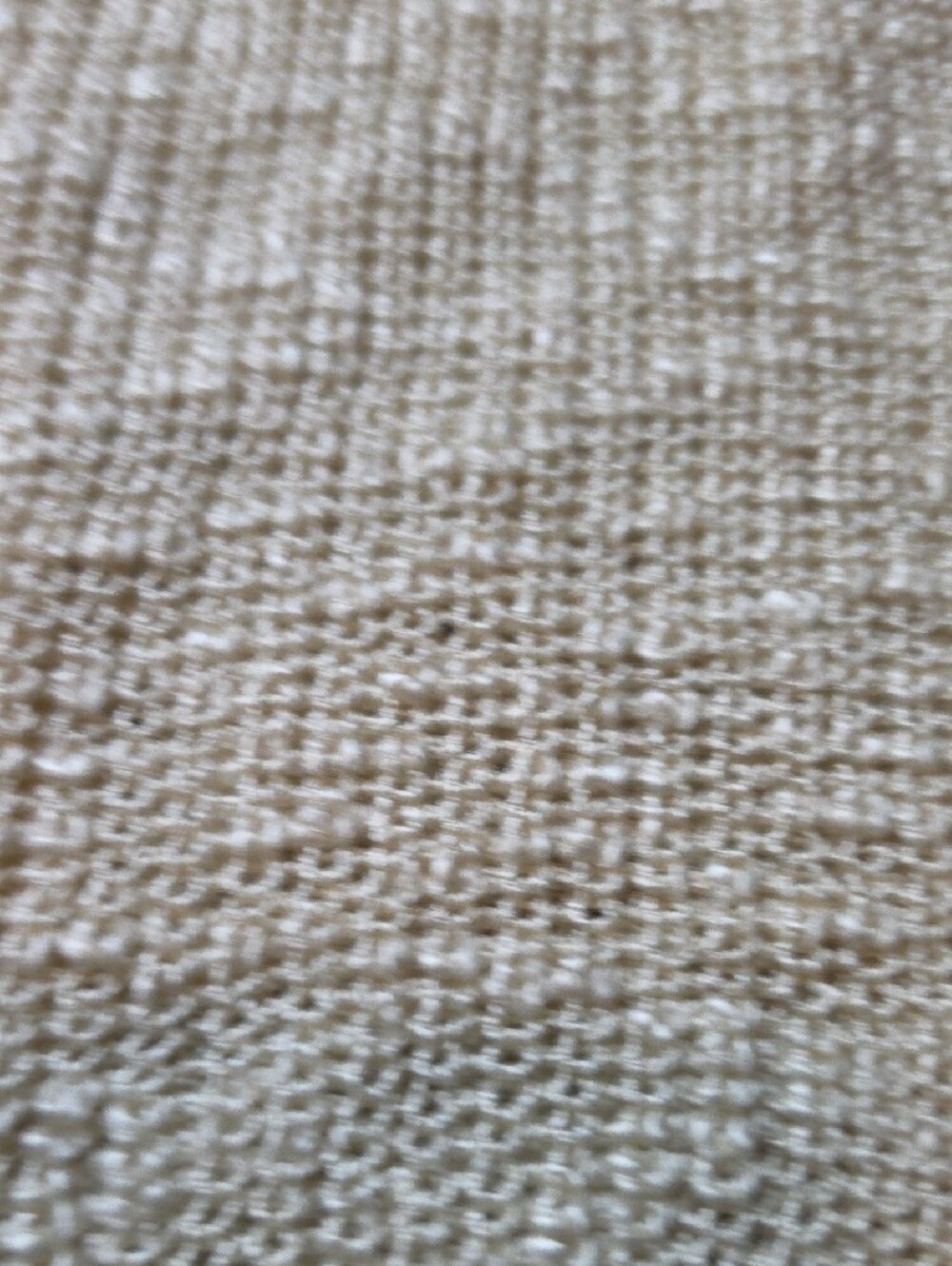 MIOU MUSE | NWT Open Back Wrap V-Neck Textured Knit Sweater Boho Beige | XL - Picture 9 of 10